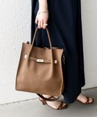 【シップス フォー ウィメン/SHIPS】のSHIPS any A4 メタル フィッティング トート バッグ 人気、トレンドファッション・服の通販 founy(ファニー) ファッション Fashion レディースファッション Fashion for Women バッグ Bags 2026年 2026 おすすめ Recommended / Our Picks ショルダー Shoulder, Shoulder Strap トレンド Trend, Trending Now フロント Front, Front Design メタル Metal, Metal Parts エレガント 上品 Elegant 今季 This Season, Current Season ビジネス 仕事 通勤 Business / Work / Commuting thumbnail キャメル|ID: prp329100004862280 ipo3291000000036088425