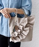 【シップス フォー ウィメン/SHIPS】の【WEB限定】チャーム 付き フリル トート 人気、トレンドファッション・服の通販 founy(ファニー) ファッション Fashion レディースファッション Fashion for Women バッグ Bags ショルダー Shoulder, Shoulder Strap チャーム Charm, Pendant トレンド Trend, Trending Now フリル Frill, Ruffle ポケット Pocket, Pocket Detail リップ Lip, Lip Motif 巾着 Drawstring Bag, Kinchaku thumbnail ベージュ|ID: prp329100004862289 ipo3291000000036088958