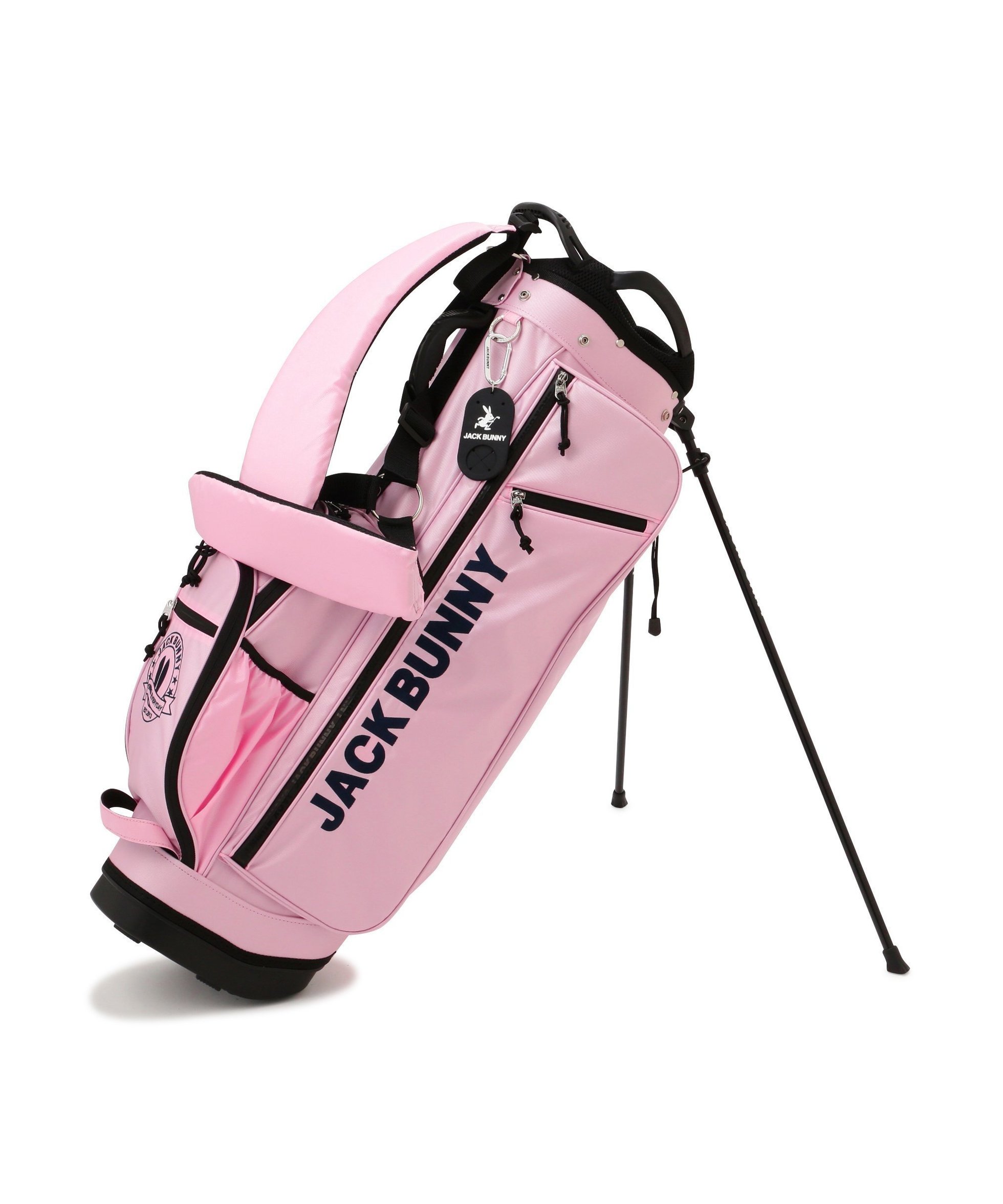 【ジャックバニー/Jack Bunny / MEN】のキャディバッグ (46インチ対応) (UNISEX) インテリア・キッズ・メンズ・レディースファッション・服の通販 founy(ファニー) ファッション Fashion メンズファッション Fashion for Men バッグ Bags スタンド Stand Collar, Upright Stand タオル Towel, Bath Towel 定番 Standard, Basic Item バランス Balance, Style Balance プレート Plate, Dish ポケット Pocket, Pocket Detail ユニセックス Unisex, Genderless ラウンド Round, Round Neck おすすめ Recommended / Our Picks ピンク|ID: prp329100004862291 ipo3291000000036089030