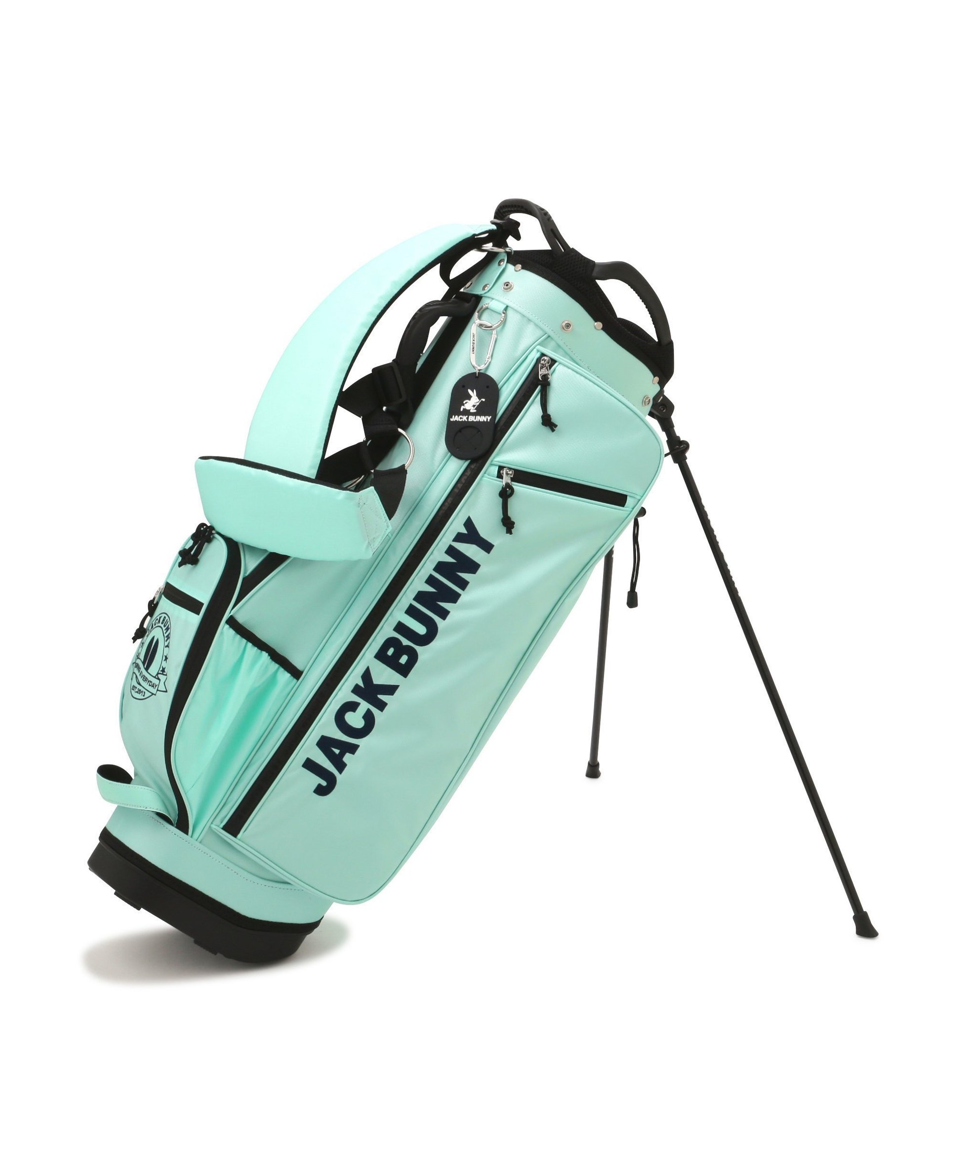 【ジャックバニー/Jack Bunny / MEN】のキャディバッグ (46インチ対応) (UNISEX) インテリア・キッズ・メンズ・レディースファッション・服の通販 founy(ファニー) ファッション Fashion メンズファッション Fashion for Men バッグ Bags スタンド Stand Collar, Upright Stand タオル Towel, Bath Towel 定番 Standard, Basic Item バランス Balance, Style Balance プレート Plate, Dish ポケット Pocket, Pocket Detail ユニセックス Unisex, Genderless ラウンド Round, Round Neck おすすめ Recommended / Our Picks ミント|ID: prp329100004862291 ipo3291000000036089032