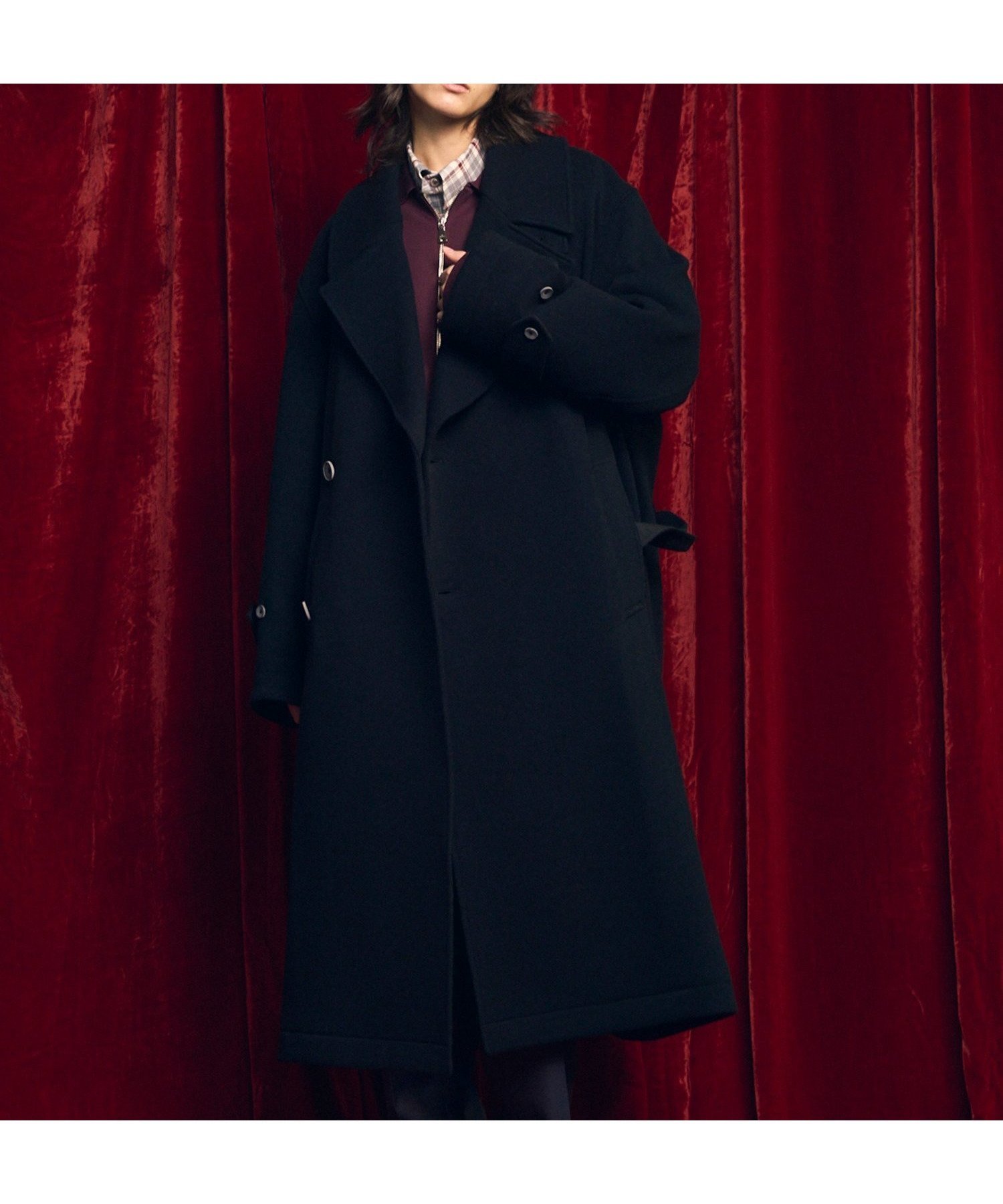 【メゾンスペシャル/MAISON SPECIAL / MEN】のSemi-double Prime-Over Front-fly Coat インテリア・キッズ・メンズ・レディースファッション・服の通販 founy(ファニー) ファッション Fashion メンズファッション Fashion for Men アウター Men's Coats Outerwear ショルダー Shoulder, Shoulder Strap スタイリッシュ Stylish, Fashionable スタンド Stand Collar, Upright Stand ドロップ Drop Shoulder, Dropped Style バランス Balance, Style Balance パターン Pattern, Design Print フィット Fit, Slim Fit おすすめ Recommended / Our Picks MLT2|ID: prp329100004862294 ipo3291000000036089095