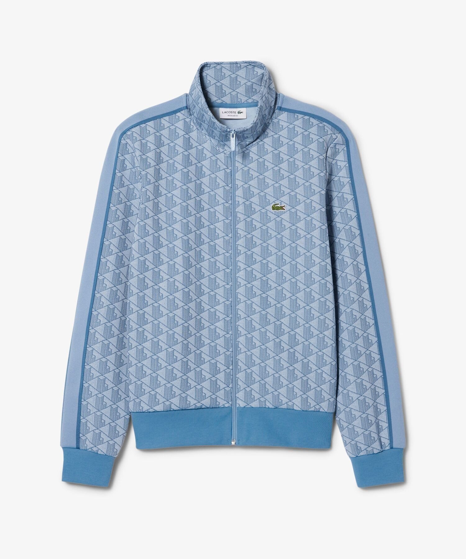 【ラコステ/LACOSTE】のモノグラムジャカードトラックジャケット 【セットアップ対応】 インテリア・キッズ・メンズ・レディースファッション・服の通販 founy(ファニー) 　ファッション　Fashion　レディースファッション　Fashion for Women　アウター　Coat / Outerwear Collection　レディースジャケット・軽アウター　Jackets　インナー　Innerwear　エレガント 上品　Elegant　クラシック　Classic, Timeless Style　ジャカード／ジャガード　Jacquard, Woven Pattern　ジャケット　Jacket, Outerwear　スポーティ　Sporty, Casual Athletic　セットアップ　Set-Up, Coordinated Outfit　トレンド　Trend, Trending Now　フィット　Fit, Slim Fit　羽織　Haori, Light Jacket　メンズ　Men's, Menswear　レギュラー　Regular, Standard Fit　おすすめ　Recommended / Our Picks　アクア|ID: prp329100004862304 ipo3291000000036089366