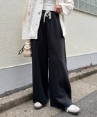 【チャオパニックティピー/CIAOPANIC TYPY】の【スタッフ所持率No.1!/新色追加】裏毛ワイドスウェットパンツ 人気、トレンドファッション・服の通販 founy(ファニー) ファッション Fashion レディースファッション Fashion for Women パンツ Pants & Trousers コンパクト Compact, Small Size スニーカー Sneakers, Trainers トレンド Trend, Trending Now リラックス Relax, Relaxed Fit ワイド Wide, Wide Fit おすすめ Recommended / Our Picks 2026年 2026 thumbnail ブラック|ID: prp329100004862307 ipo3291000000036089577