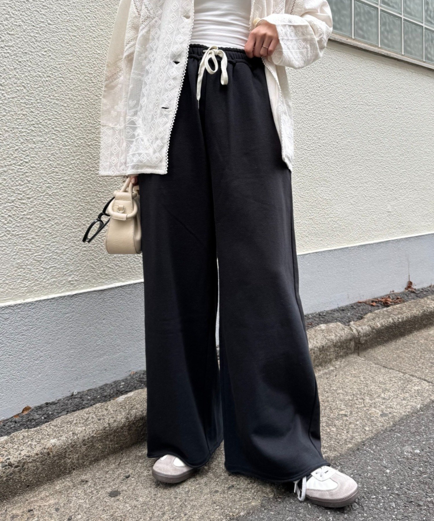 【チャオパニックティピー/CIAOPANIC TYPY】の【スタッフ所持率No.1!/新色追加】裏毛ワイドスウェットパンツ インテリア・キッズ・メンズ・レディースファッション・服の通販 founy(ファニー) 　ファッション　Fashion　レディースファッション　Fashion for Women　パンツ　Pants & Trousers　コンパクト　Compact, Small Size　スニーカー　Sneakers, Trainers　トレンド　Trend, Trending Now　リラックス　Relax, Relaxed Fit　ワイド　Wide, Wide Fit　おすすめ　Recommended / Our Picks　2026年　2026　ブラック|ID: prp329100004862307 ipo3291000000036089577