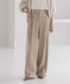 【ノーブル / スピック&スパン/NOBLE / Spick & Span】の《追加・セットアップ対応》フローツイルスラックスパンツ 人気、トレンドファッション・服の通販 founy(ファニー) ファッション Fashion レディースファッション Fashion for Women セットアップ Matching Sets レディースパンツ・ボトムス Pants & Trousers / Bottoms エレガント 上品 Elegant スタイリッシュ Stylish, Fashionable スラックス Slacks, Dress Pants セットアップ Set-Up, Coordinated Outfit ロング Long, Long-Length 定番 Standard, Basic Item 洗える Machine Washable thumbnail ブラウン D|ID: prp329100004862309 ipo3291000000036089721