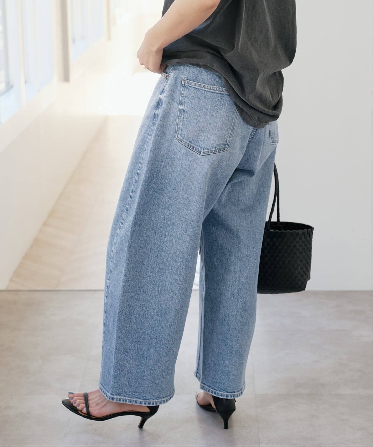 【スピック&スパン/Spick & Span】のRED CARD TOKYO / レッドカード トーキョー 別注Oregon* インテリア・キッズ・メンズ・レディースファッション・服の通販 founy(ファニー) ファッション Fashion レディースファッション Fashion for Women ウォッシュ Washed Finish クロップド Cropped, Short Length デニム Denim, Jeans Material トレンド Trend, Trending Now 人気 Popular, Best Seller バルーン Balloon, Balloon Silhouette 別注 Limited Edition, Custom Order ユーズド Used, Vintage-Look ワーク Workwear, Utility Style A/W・秋冬 Autumn/Winter ブルー C|ID: prp329100004862314 ipo3291000000036089863