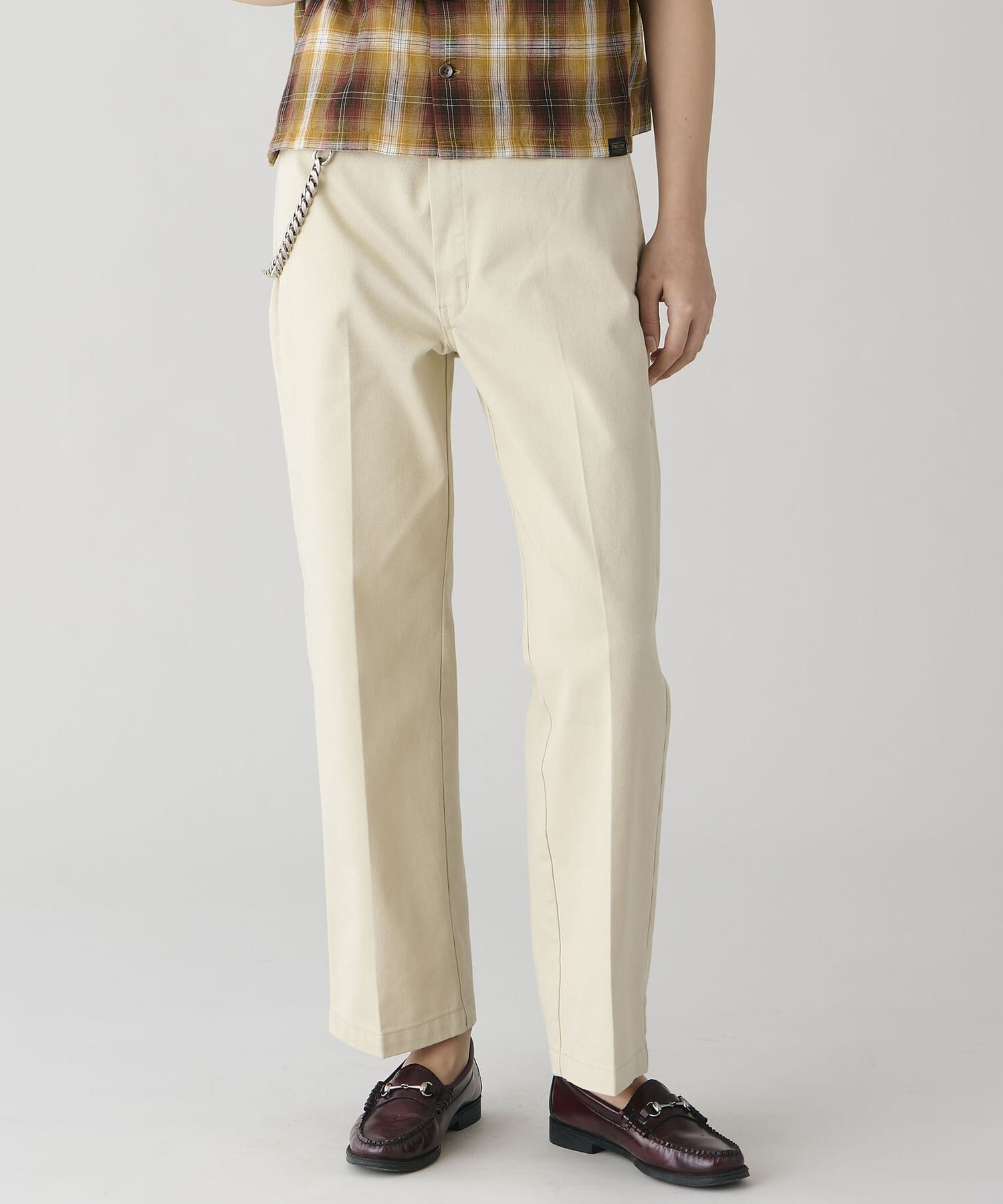 【ビショップ/Bshop】の別注 チノスラックス WOMEN 人気、トレンドファッション・服の通販 founy(ファニー) 　ファッション　Fashion　レディースファッション　Fashion for Women　ストレート　Straight, Straight Cut　スラックス　Slacks, Dress Pants　ツイル　Twist, Twisted Detail　ハイライズ　High Rise, High Waist　ワーク　Workwear, Utility Style　別注　Limited Edition, Custom Order　定番　Standard, Basic Item　 other-1|ID: prp329100004862319 ipo3291000000036090038