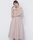 【ジルバイジルスチュアート/JILL by JILLSTUART】の開襟配色ニットワンピース 人気、トレンドファッション・服の通販 founy(ファニー) ファッション Fashion レディースファッション Fashion for Women ワンピース Dresses ニットワンピース Knit Dresses エレガント 上品 Elegant スマート Smart, Elegant パイピング Piping, Trim Design フィット Fit, Slim Fit フェミニン Feminine, Girly フレア Flare, Flared thumbnail ピンク|ID: prp329100004862337 ipo3291000000036090538