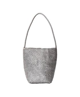 【ヒロフ/HIROFU】の【ブレッツァバッファロー】レザーメッシュショルダーバッグ S 本革 ステッチ メタリックカラー(商品番号 P25-36508) 人気、トレンドファッション・服の通販 founy(ファニー) ファッション Fashion レディースファッション Fashion for Women 手編み Hand-Knitted, Handmade Knit ハンド Hand, Handmade ボックス Boxy, Box Shape ポケット Pocket, Pocket Detail メッシュ Mesh, Net Fabric おすすめ Recommended / Our Picks 夏 Summer |ID:prp329100004862345