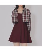 【レディアゼル/REDYAZEL】のチェックショートシャツ*ニットミニワンピース 人気、トレンドファッション・服の通販 founy(ファニー) ファッション Fashion レディースファッション Fashion for Women ワンピース Dresses クロップド Cropped, Short Length ショルダー Shoulder, Shoulder Strap ショート Short, Short Length セットアップ Set-Up, Coordinated Outfit チェック Check, Plaid, Tartan トレンド Trend, Trending Now ドロップ Drop Shoulder, Dropped Style フェミニン Feminine, Girly ロング Long, Long-Length 秋 Autumn A/W・秋冬 Autumn/Winter thumbnail 茶系チェック|ID: prp329100004862347 ipo3291000000036090754