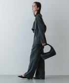 【センスオブプレイス/SENSE OF PLACE by URBAN RESEARCH】のフリルトップパンツセットアップ 人気、トレンドファッション・服の通販 founy(ファニー) ファッション Fashion レディースファッション Fashion for Women セットアップ Matching Sets レディースパンツ・ボトムス Pants & Trousers / Bottoms 2026年 2026 アシンメトリー Asymmetrical Style オケージョン Occasion Wear シンプル Simple, Minimal セットアップ Set-Up, Coordinated Outfit セレモニー Ceremony フリル Frill, Ruffle メランジ Melange, Mixed Yarn 夏 Summer S/S・春夏 SS, Spring/Summer, Warm Season thumbnail チャコールグレー|ID: prp329100004862350 ipo3291000000036090809