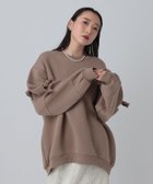 【レプシィム ローリーズファーム/LEPSIM LOWRYS FARM】のパフエアリボンチュニック 人気、トレンドファッション・服の通販 founy(ファニー) ファッション Fashion レディースファッション Fashion for Women トップス・カットソー Cut & Sew Tops おすすめ Recommended / Our Picks シンプル Simple, Minimal トレンド Trend, Trending Now ラウンド Round, Round Neck リボン Ribbon, Bow thumbnail モカ55|ID: prp329100004862354 ipo3291000000036090876