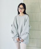 【レプシィム ローリーズファーム/LEPSIM LOWRYS FARM】のパフエアリボンチュニック 人気、トレンドファッション・服の通販 founy(ファニー) ファッション Fashion レディースファッション Fashion for Women トップス・カットソー Cut & Sew Tops おすすめ Recommended / Our Picks シンプル Simple, Minimal トレンド Trend, Trending Now ラウンド Round, Round Neck リボン Ribbon, Bow thumbnail トップグレー15|ID: prp329100004862354 ipo3291000000036090881