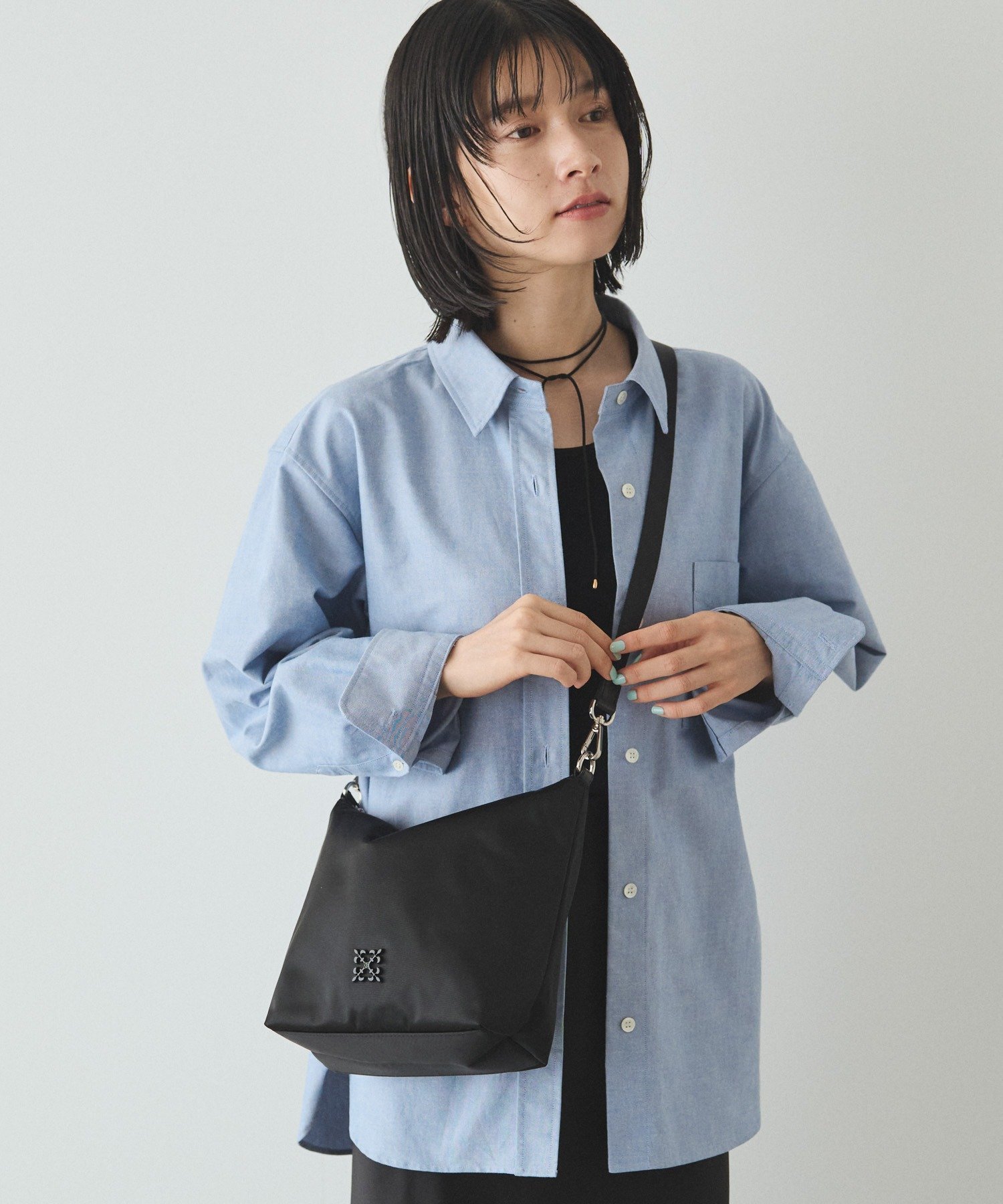 【ラシット/russet】のクラウズナイロンシンプルショルダーバッグ 人気、トレンドファッション・服の通販 founy(ファニー) 　ファッション　Fashion　レディースファッション　Fashion for Women　バッグ　Bags　コンパクト　Compact, Small Size　軽量　Lightweight, Ultra Light　ショルダー　Shoulder, Shoulder Strap　シンプル　Simple, Minimal　スマート　Smart, Elegant　プレート　Plate, Dish　ベーシック　Basic, Essential　ポケット　Pocket, Pocket Detail　モチーフ　Motif, Design Theme　無地　Plain, Solid Color　おすすめ　Recommended / Our Picks　日本製　Made In Japan　旅行　Travel　エレガント 上品　Elegant　 other-1|ID: prp329100004862356 ipo3291000000036090960