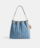 【コーチ/COACH】の【公式】エヴリン ラージ ショルダー バッグ・キルティング 人気、トレンドファッション・服の通販 founy(ファニー) ファッション Fashion レディースファッション Fashion for Women キルティング Quilted, Quilting シューズ Shoes, Footwear ショルダー Shoulder, Shoulder Strap 財布 Wallet, Purse デニム Denim, Jeans Material トリミング Trimming, Decorative Edge ポケット Pocket, Pocket Detail ラップ Wrap, Wrap Design アウトレット Outlet / Clearance thumbnail BLUE|ID: prp329100004862357 ipo3291000000036090976