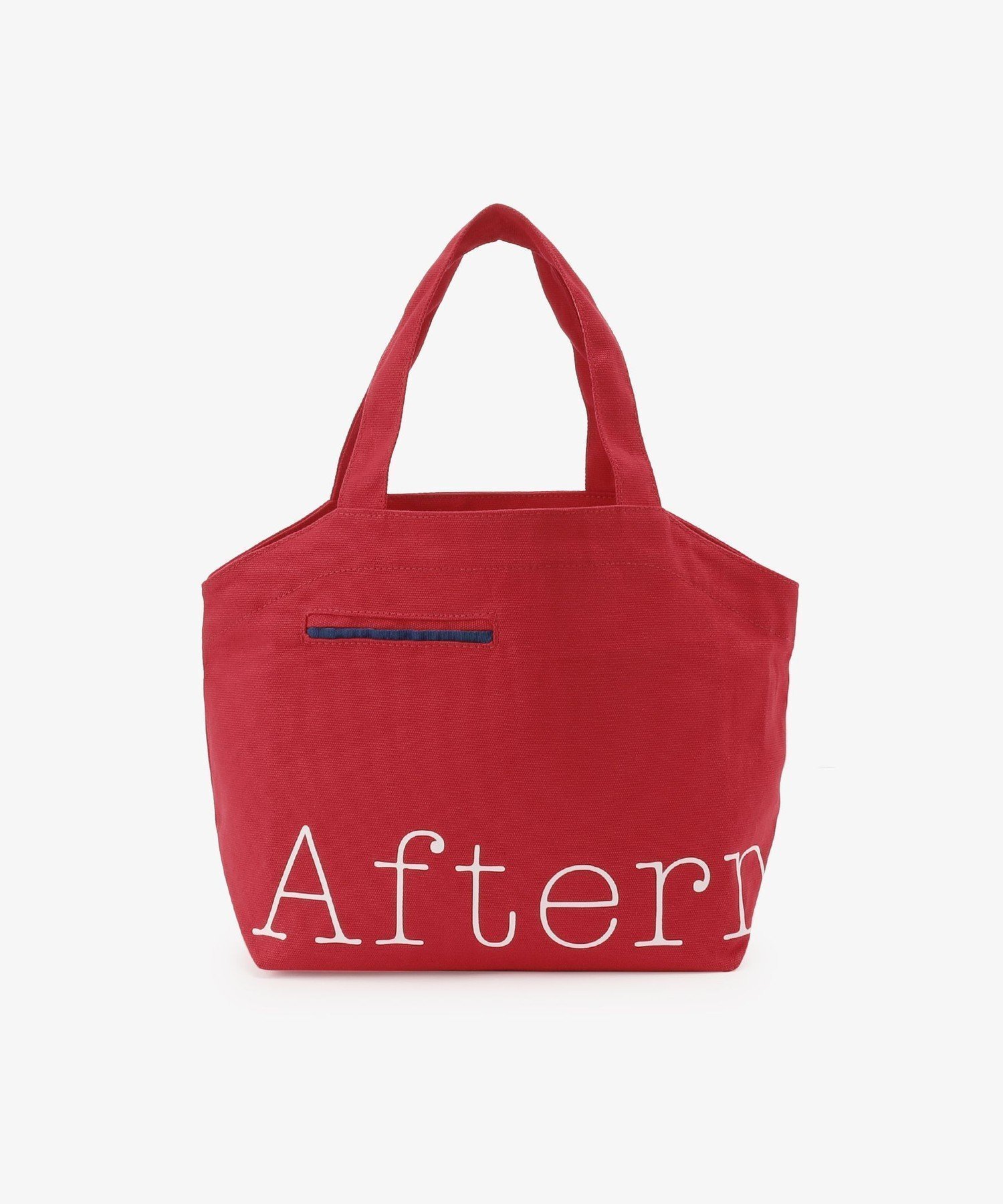 【アフタヌーンティー リビング/Afternoon Tea LIVING】の帆布ポケットートバッグ/シラスノリユキ インテリア・キッズ・メンズ・レディースファッション・服の通販 founy(ファニー) ファッション Fashion レディースファッション Fashion for Women バッグ Bags カッティング Cutting Detail グラフィック Graphic, Graphic Design シンプル Simple, Minimal スマート Smart, Elegant ポケット Pocket, Pocket Detail レッド|ID: prp329100004862366 ipo3291000000036091125