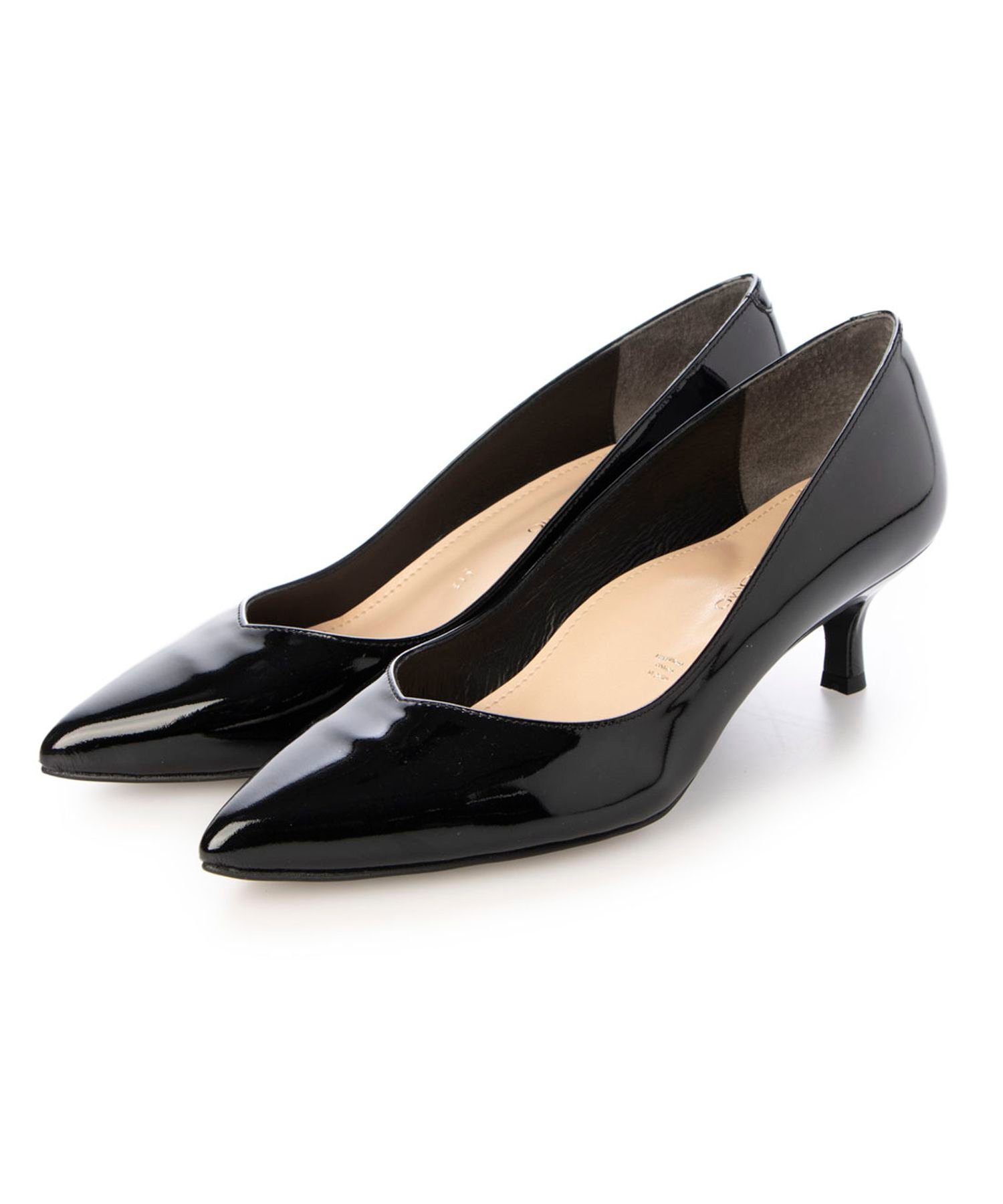 【モード エ ジャコモ/MODE ET JACOMO】のポインテッドトゥプレーンパンプス インテリア・キッズ・メンズ・レディースファッション・服の通販 founy(ファニー) ファッション Fashion レディースファッション Fashion for Women クール Cool, Chic シューズ Shoes, Footwear フレンチ French, French Style 人気 Popular, Best Seller ブラックエナメル|ID: prp329100004862375 ipo3291000000036091254