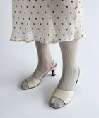 【エディット フォー ルル/edit.for LuLu】のオープントゥサンダル 人気、トレンドファッション・服の通販 founy(ファニー) ファッション Fashion レディースファッション Fashion for Women 春 Spring サンダル Sandals, Summer Shoes シンプル Simple, Minimal スマート Smart, Elegant ソックス Socks, Hosiery タイツ Tights, Legwear ミュール Mule, Backless Shoes ラップ Wrap, Wrap Design 冬 Winter / This Winter S/S・春夏 SS, Spring/Summer, Warm Season 再入荷 Restock / Back in Stock おすすめ Recommended / Our Picks 夏 Summer 2025年 2025 2025-2026秋冬・A/W Autumn/Winter 2025–26 AW25–26 thumbnail ホワイト|ID: prp329100004862379 ipo3291000000036091321