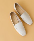 【ロデスコ/RODE SKO / URBAN RESEARCH】の『MADE IN JAPAN』スクエアトゥプチメタルローファー 人気、トレンドファッション・服の通販 founy(ファニー) ファッション Fashion レディースファッション Fashion for Women クッション Cushion, Throw Pillow シンプル Simple, Minimal メタル Metal, Metal Parts エレガント 上品 Elegant 日本製 Made In Japan thumbnail OFF WHITE|ID: prp329100004862384 ipo3291000000036091494