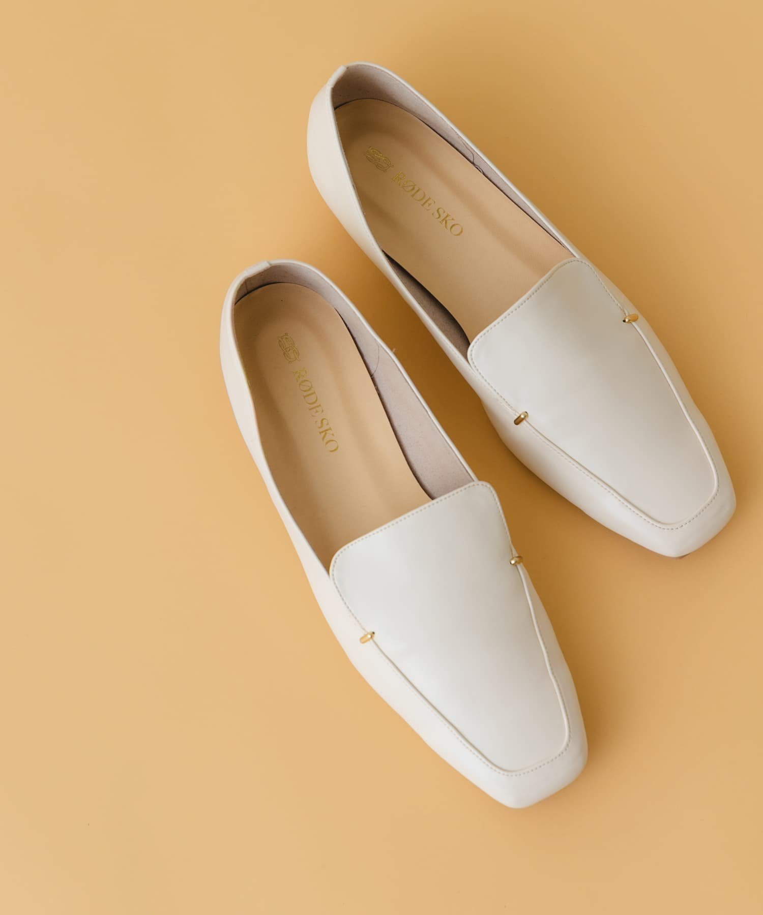 【ロデスコ/RODE SKO / URBAN RESEARCH】の『MADE IN JAPAN』スクエアトゥプチメタルローファー インテリア・キッズ・メンズ・レディースファッション・服の通販 founy(ファニー) ファッション Fashion レディースファッション Fashion for Women クッション Cushion, Throw Pillow シンプル Simple, Minimal メタル Metal, Metal Parts エレガント 上品 Elegant 日本製 Made In Japan OFF WHITE|ID: prp329100004862384 ipo3291000000036091494