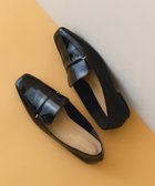 【ロデスコ/RODE SKO / URBAN RESEARCH】の『MADE IN JAPAN』スクエアトゥプチメタルローファー 人気、トレンドファッション・服の通販 founy(ファニー) ファッション Fashion レディースファッション Fashion for Women クッション Cushion, Throw Pillow シンプル Simple, Minimal メタル Metal, Metal Parts エレガント 上品 Elegant 日本製 Made In Japan thumbnail BLACK/E|ID: prp329100004862384 ipo3291000000036091501