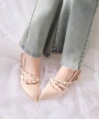 【ナイスクラップ/NICE CLAUP】のリボンヒールミュール 人気、トレンドファッション・服の通販 founy(ファニー) ファッション Fashion レディースファッション Fashion for Women オケージョン Occasion Wear セレモニー Ceremony 入学式 Entrance Ceremony 卒業式 Graduation Ceremony thumbnail ピンク|ID: prp329100004862385 ipo3291000000036091524