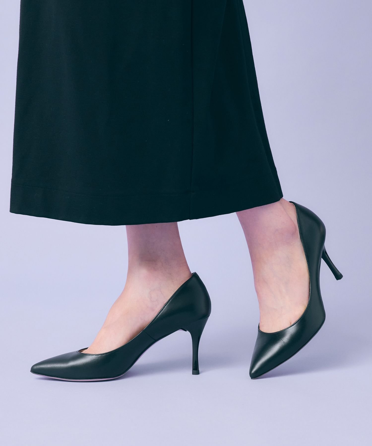 【セブン トゥエルブ サーティ/SEVEN TWELVE THIRTY】のSEVEN TWELVE THIRTY/ラブリーウォークパンプス インテリア・キッズ・メンズ・レディースファッション・服の通販 founy(ファニー) ファッション Fashion レディースファッション Fashion for Women スマート Smart, Elegant プレーン Plain, Simple ブラック|ID: prp329100004862390 ipo3291000000036091603