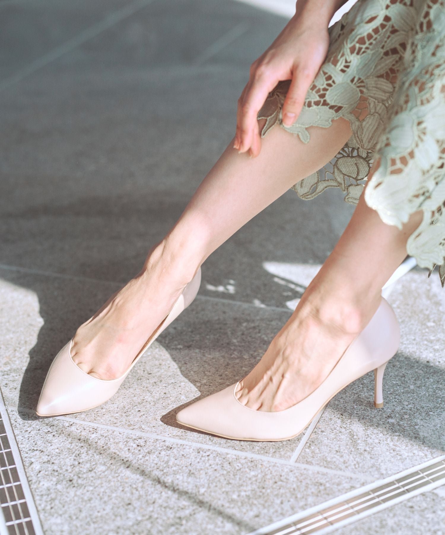 【セブン トゥエルブ サーティ/SEVEN TWELVE THIRTY】のSEVEN TWELVE THIRTY/ラブリーウォークパンプス インテリア・キッズ・メンズ・レディースファッション・服の通販 founy(ファニー) ファッション Fashion レディースファッション Fashion for Women スマート Smart, Elegant プレーン Plain, Simple ベージュ|ID: prp329100004862390 ipo3291000000036091607