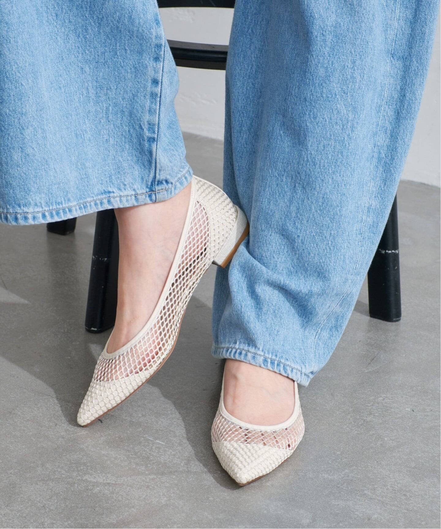 【ル タロン/Le Talon】の《追加 2》ポインテッドネットフラット 人気、トレンドファッション・服の通販 founy(ファニー) ファッション Fashion レディースファッション Fashion for Women シューズ Shoes, Footwear トリミング Trimming, Decorative Edge トレンド Trend, Trending Now フラット Flat, Flat Shoes エレガント 上品 Elegant 春 Spring other-1|ID: prp329100004862399 ipo3291000000036091717