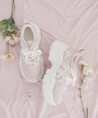 【マジェスティック レゴン/MAJESTIC LEGON】の2WAYデコリボンスニーカー 人気、トレンドファッション・服の通販 founy(ファニー) ファッション Fashion レディースファッション Fashion for Women 厚底 Platform Shoes クッション Cushion, Throw Pillow シューズ Shoes, Footwear スニーカー Sneakers, Trainers スペシャル Special, Limited Edition ダウン Down, Puffer トレンド Trend, Trending Now バレエ Ballet, Ballet Style パール Pearl, Pearl Accent フェミニン Feminine, Girly リボン Ribbon, Bow レース Lace, Lace Fabric ロング Long, Long-Length 再入荷 Restock / Back in Stock thumbnail ピンク柄|ID: prp329100004862407 ipo3291000000036091821