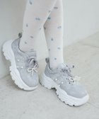 【マジェスティック レゴン/MAJESTIC LEGON】の2WAYデコリボンスニーカー 人気、トレンドファッション・服の通販 founy(ファニー) ファッション Fashion レディースファッション Fashion for Women 厚底 Platform Shoes クッション Cushion, Throw Pillow シューズ Shoes, Footwear スニーカー Sneakers, Trainers スペシャル Special, Limited Edition ダウン Down, Puffer トレンド Trend, Trending Now バレエ Ballet, Ballet Style パール Pearl, Pearl Accent フェミニン Feminine, Girly リボン Ribbon, Bow レース Lace, Lace Fabric ロング Long, Long-Length 再入荷 Restock / Back in Stock thumbnail グレー|ID: prp329100004862407 ipo3291000000036091833