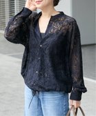 【ジャーナルスタンダード/JOURNAL STANDARD】の《WEB限定》スタンドカラーレースロングスリーブブラウス 人気、トレンドファッション・服の通販 founy(ファニー) ファッション Fashion レディースファッション Fashion for Women トップス・カットソー Cut & Sew Tops シャツ・ブラウス・オフィスカジュアル Elegant Blouses & Button-Ups おすすめ Recommended / Our Picks レース Lace, Lace Fabric 春 Spring 羽織 Haori, Light Jacket thumbnail ネイビー|ID: prp329100004862745 ipo3291000000036118202