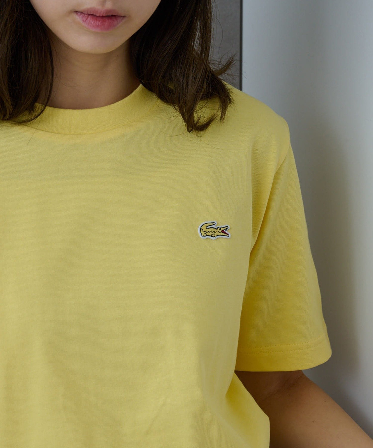 【カセットチャート/Cassette Chart】のLACOSTE/ラコステ/ワンポイントロゴTシャツ インテリア・キッズ・メンズ・レディースファッション・服の通販 founy(ファニー) 　ファッション　Fashion　レディースファッション　Fashion for Women　トップス・カットソー　Cut & Sew Tops　シャツ・ブラウス・オフィスカジュアル　Elegant Blouses & Button-Ups　ロングTシャツ・Tシャツ　Longline T-Shirts & Tees　カーゴパンツ　Cargo Pants, Utility Pants　キャップ　Cap, Baseball Cap　サマー　Summer, Summer Style　サングラス　Sunglasses, Shades　シンプル　Simple, Minimal　スタイリッシュ　Stylish, Fashionable　デニム　Denim, Jeans Material　トレンド　Trend, Trending Now　定番　Standard, Basic Item　ハーフ　Half, Half-Length　フィット　Fit, Slim Fit　フランス　France, French　フレンチ　French, French Style　プレミアム　Premium, High-End　ボトム　Bottoms, Lower Wear　ポロシャツ　Polo Shirt, Collared Tee　メンズ　Men's, Menswear　ワンポイント　One Point, Statement Accent　再入荷　Restock / Back in Stock　おすすめ　Recommended / Our Picks　夏　Summer　スーツケース キャリーケース　Suitcase / Carry Case　スマホショルダーバッグ　Smartphone Shoulder Bag　ビジネス 仕事 通勤　Business / Work / Commuting　YLW|ID: prp329100004862808 ipo3291000000036118978