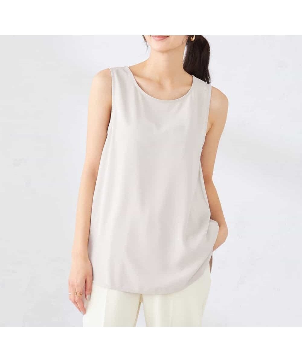 【アー ヴェー ヴェー/a.v.v】の【イージーケア】ラウンドヘムロングタンクトップ インテリア・キッズ・メンズ・レディースファッション・服の通販 founy(ファニー) ファッション Fashion レディースファッション Fashion for Women インナー Innerwear 春 Spring 秋 Autumn カットソー Cut and Sewn Top カーディガン Cardigan, Knitwear ジョーゼット Georgette, Semi-Sheer Fabric ストレッチ Stretch, Stretchy Fabric タンク Tank Top, Sleeveless Top 人気 Popular, Best Seller メッシュ Mesh, Net Fabric ロング Long, Long-Length 冬 Winter / This Winter 再入荷 Restock / Back in Stock おすすめ Recommended / Our Picks 夏 Summer グレージュ|ID: prp329100004862813 ipo3291000000036119054