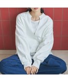 【ドゥ アルシーヴ/Doux archives】のキーネックスウェットプルオーバー 人気、トレンドファッション・服の通販 founy(ファニー) ファッション Fashion レディースファッション Fashion for Women トップス・カットソー Cut & Sew Tops レディースパーカー・カジュアルフーディー Casual Hoodies & Sweatshirts カジュアルプルオーバー・ニットトップス Pullovers & Knit Tops / Casual Pullovers スウェット・クルーネックトップス Sweatshirts & Crewnecks / Relaxed Fit Sweat Tops カットオフ Cut-Off Design スウェット / スエット Sweatshirt, Sweatwear スキッパー Skipper, Open Collar ボトム Bottoms, Lower Wear 人気 Popular, Best Seller thumbnail OFF WHITE|ID: prp329100004862816 ipo3291000000036119121