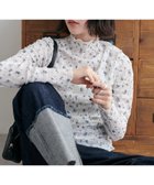 【ディスコート/Discoat】の【WEB限定】小花柄ボトルネックプルオーバー 人気、トレンドファッション・服の通販 founy(ファニー) ファッション Fashion レディースファッション Fashion for Women トップス・カットソー Cut & Sew Tops カジュアルプルオーバー・ニットトップス Pullovers & Knit Tops / Casual Pullovers 花柄・フラワープリント・モチーフ Floral Prints & Motifs / Flower Pattern Tops おすすめ Recommended / Our Picks インナー Innerwear キャミソール Camisole, Spaghetti Strap Top シアー Sheer, See-Through ジャケット Jacket, Outerwear スウェット / スエット Sweatshirt, Sweatwear フィット Fit, Slim Fit フリル Frill, Ruffle ボトルネック Bottle Neck, Mock Neck ロング Long, Long-Length エレガント 上品 Elegant 夏 Summer 春 Spring S/S・春夏 SS, Spring/Summer, Warm Season A/W・秋冬 Autumn/Winter thumbnail オフホワイト|ID: prp329100004862818 ipo3291000000036119166