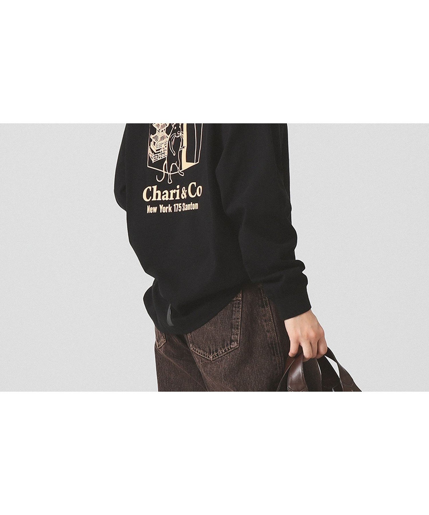 【ビームス ウイメン/BEAMS】の【別注】CHARI CO / CHINATOWN WELCOME TEE インテリア・キッズ・メンズ・レディースファッション・服の通販 founy(ファニー) ファッション Fashion レディースファッション Fashion for Women イラスト Illustration グラフィック Graphic, Graphic Design シンプル Simple, Minimal スラックス Slacks, Dress Pants デニム Denim, Jeans Material ニューヨーク New York, NYC Style プリント Print, Printed Pattern 別注 Limited Edition, Custom Order モチーフ Motif, Design Theme ワイド Wide, Wide Fit おすすめ Recommended / Our Picks ギフト プレゼント Gift / Present ビジネス 仕事 通勤 Business / Work / Commuting BLACK|ID: prp329100004862820 ipo3291000000036119250