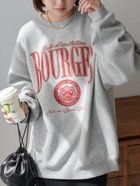 【ディスコート/Discoat】の【大ヒットアイテム】《WEB限定》カレッジロゴスウェット 人気、トレンドファッション・服の通販 founy(ファニー) ファッション Fashion レディースファッション Fashion for Women トップス・カットソー Cut & Sew Tops レディースパーカー・カジュアルフーディー Casual Hoodies & Sweatshirts スウェット・クルーネックトップス Sweatshirts & Crewnecks / Relaxed Fit Sweat Tops おすすめ Recommended / Our Picks スウェット / スエット Sweatshirt, Sweatwear スリーブ Sleeve, Long Sleeve / Short Sleeve ダウン Down, Puffer ビッグ Big, Oversized プリント Print, Printed Pattern ヴィンテージ Vintage Style 人気 Popular, Best Seller 定番 Standard, Basic Item 春 Spring 秋 Autumn thumbnail ライトグレー|ID: prp329100004862821 ipo3291000000036119272