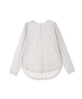 【ロートレ アモン/LAUTRE AMONT】の【WEB 一部店舗限定】トリコットニュアンスシアーカットソー 人気、トレンドファッション・服の通販 founy(ファニー) ファッション Fashion レディースファッション Fashion for Women トップス・カットソー Cut & Sew Tops カットソー・ベーシックTシャツ Cut-and-Sewn Tops / Stretch Tees & Basics 2024年 2024 2024-2025秋冬・A/W Autumn/Winter 2024–25 AW24–25 エレガント 上品 Elegant 秋 Autumn A/W・秋冬 Autumn/Winter ビジネス 仕事 通勤 Business / Work / Commuting |ID:prp329100004862824