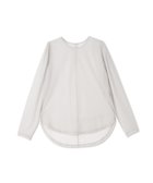 【ロートレ アモン/LAUTRE AMONT】の【WEB 一部店舗限定】トリコットニュアンスシアーカットソー 人気、トレンドファッション・服の通販 founy(ファニー) ファッション Fashion レディースファッション Fashion for Women トップス・カットソー Cut & Sew Tops カットソー・ベーシックTシャツ Cut-and-Sewn Tops / Stretch Tees & Basics 2024年 2024 2024-2025秋冬・A/W Autumn/Winter 2024–25 AW24–25 エレガント 上品 Elegant 秋 Autumn A/W・秋冬 Autumn/Winter ビジネス 仕事 通勤 Business / Work / Commuting thumbnail ライトグレー|ID: prp329100004862824 ipo3291000000036119374