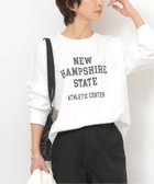 【ジャーナルスタンダード レリューム/JOURNAL STANDARD relume】のラグランスリーブカレッジロングスリーブTEE 人気、トレンドファッション・服の通販 founy(ファニー) ファッション Fashion レディースファッション Fashion for Women 2026年 2026 おすすめ Recommended / Our Picks インナー Innerwear カーディガン Cardigan, Knitwear ジャケット Jacket, Outerwear スリーブ Sleeve, Long Sleeve / Short Sleeve プリント Print, Printed Pattern ラウンド Round, Round Neck ロング Long, Long-Length 人気 Popular, Best Seller thumbnail ホワイト C|ID: prp329100004862829 ipo3291000000036119576