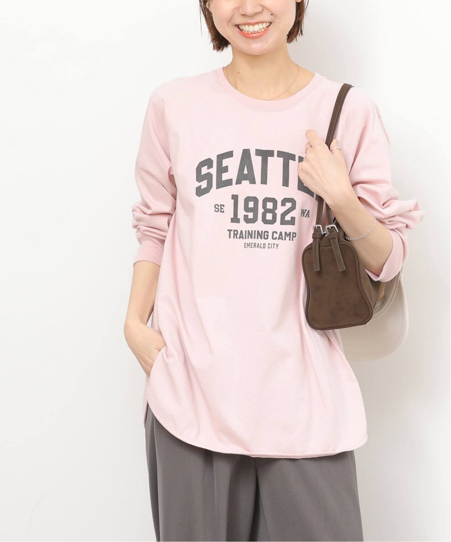 【ジャーナルスタンダード レリューム/JOURNAL STANDARD relume】のラグランスリーブカレッジロングスリーブTEE インテリア・キッズ・メンズ・レディースファッション・服の通販 founy(ファニー) ファッション Fashion レディースファッション Fashion for Women 2026年 2026 おすすめ Recommended / Our Picks インナー Innerwear カーディガン Cardigan, Knitwear ジャケット Jacket, Outerwear スリーブ Sleeve, Long Sleeve / Short Sleeve プリント Print, Printed Pattern ラウンド Round, Round Neck ロング Long, Long-Length 人気 Popular, Best Seller ピンク|ID: prp329100004862829 ipo3291000000036119585