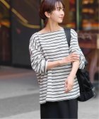 【ジャーナルスタンダード レリューム/JOURNAL STANDARD relume】のバスクボーダープルオーバー 人気、トレンドファッション・服の通販 founy(ファニー) ファッション Fashion レディースファッション Fashion for Women トップス・カットソー Cut & Sew Tops カジュアルプルオーバー・ニットトップス Pullovers & Knit Tops / Casual Pullovers 2025年 2025 2025-2026秋冬・A/W Autumn/Winter 2025–26 AW25–26 インナー Innerwear ジャケット Jacket, Outerwear ベーシック Basic, Essential ボーダー Border, Stripe ランダム Random, Irregular ロング Long, Long-Length 定番 Standard, Basic Item thumbnail ナチュラル|ID: prp329100004862832 ipo3291000000036119816