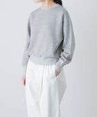 【かぐれ/kagure / URBAN RESEARCH】の『2サイズ展開』コットンリヨセルスウェットプルオーバー 人気、トレンドファッション・服の通販 founy(ファニー) ファッション Fashion レディースファッション Fashion for Women トップス・カットソー Cut & Sew Tops レディースパーカー・カジュアルフーディー Casual Hoodies & Sweatshirts カジュアルプルオーバー・ニットトップス Pullovers & Knit Tops / Casual Pullovers スウェット・クルーネックトップス Sweatshirts & Crewnecks / Relaxed Fit Sweat Tops スウェット / スエット Sweatshirt, Sweatwear ベーシック Basic, Essential S/S・春夏 SS, Spring/Summer, Warm Season おすすめ Recommended / Our Picks 夏 Summer エレガント 上品 Elegant 2026年 2026 thumbnail グレー|ID: prp329100004862834 ipo3291000000036119980