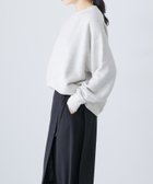 【かぐれ/kagure / URBAN RESEARCH】の『2サイズ展開』コットンリヨセルスウェットプルオーバー 人気、トレンドファッション・服の通販 founy(ファニー) ファッション Fashion レディースファッション Fashion for Women トップス・カットソー Cut & Sew Tops レディースパーカー・カジュアルフーディー Casual Hoodies & Sweatshirts カジュアルプルオーバー・ニットトップス Pullovers & Knit Tops / Casual Pullovers スウェット・クルーネックトップス Sweatshirts & Crewnecks / Relaxed Fit Sweat Tops スウェット / スエット Sweatshirt, Sweatwear ベーシック Basic, Essential S/S・春夏 SS, Spring/Summer, Warm Season おすすめ Recommended / Our Picks 夏 Summer エレガント 上品 Elegant 2026年 2026 thumbnail ライトグレー|ID: prp329100004862834 ipo3291000000036119983