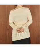 【プラージュ/Plage】のDrape プルオーバー 人気、トレンドファッション・服の通販 founy(ファニー) ファッション Fashion レディースファッション Fashion for Women トップス・カットソー Cut & Sew Tops カジュアルプルオーバー・ニットトップス Pullovers & Knit Tops / Casual Pullovers おすすめ Recommended / Our Picks アシンメトリー Asymmetrical Style エレガント 上品 Elegant ストレッチ Stretch, Stretchy Fabric デコルテ Décolleté, Neckline ドレープ Drape, Draping Fabric バランス Balance, Style Balance パターン Pattern, Design Print thumbnail ベージュ|ID: prp329100004862835 ipo3291000000036120007