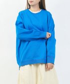【ブルーコムブルー/BLEU COMME BLEU】のミズイロインド クルーネックワイドプルオーバー 人気、トレンドファッション・服の通販 founy(ファニー) ファッション Fashion レディースファッション Fashion for Women トップス・カットソー Cut & Sew Tops カジュアルプルオーバー・ニットトップス Pullovers & Knit Tops / Casual Pullovers カットソー Cut and Sewn Top スウェット / スエット Sweatshirt, Sweatwear ストレッチ Stretch, Stretchy Fabric ロング Long, Long-Length ワイド Wide, Wide Fit エレガント 上品 Elegant 定番 Standard, Basic Item 洗える Machine Washable 畦 Ribbed Knit thumbnail 31|ID: prp329100004862837 ipo3291000000036120065