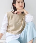 【インディヴィ/INDIVI】の【洗える/UVケア】レイヤード風デザイントップス 人気、トレンドファッション・服の通販 founy(ファニー) ファッション Fashion レディースファッション Fashion for Women トップス・カットソー Cut & Sew Tops おすすめ Recommended / Our Picks カットソー Cut and Sewn Top コンパクト Compact, Small Size シルキー Silky, Smooth Texture ストレッチ Stretch, Stretchy Fabric スマート Smart, Elegant ドッキング Docking, Mixed Material ネックレス Necklace, Pendant Necklace ブロード Broadcloth, Fine Cotton ベスト Vest, Waistcoat ワイド Wide, Wide Fit 洗える Machine Washable thumbnail ベージュ|ID: prp329100004862844 ipo3291000000036120389