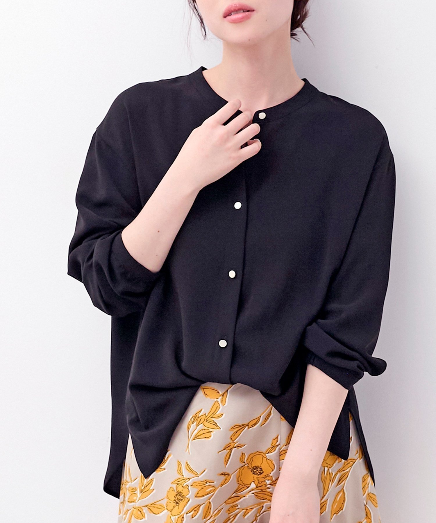 【ルクールブラン/le.coeur blanc】の2WAYジョーゼットギャザースリーブブラウス インテリア・キッズ・メンズ・レディースファッション・服の通販 founy(ファニー) ファッション Fashion レディースファッション Fashion for Women トップス・カットソー Cut & Sew Tops シャツ・ブラウス・オフィスカジュアル Elegant Blouses & Button-Ups おすすめ Recommended / Our Picks ギャザー Gathered, Ruffled シンプル Simple, Minimal ジョーゼット Georgette, Semi-Sheer Fabric ストレッチ Stretch, Stretchy Fabric ストレート Straight, Straight Cut フロント Front, Front Design ベーシック Basic, Essential ロング Long, Long-Length 人気 Popular, Best Seller 今季 This Season, Current Season 長袖 Long Sleeve, Full Sleeve ブラック|ID: prp329100004862848 ipo3291000000036120535