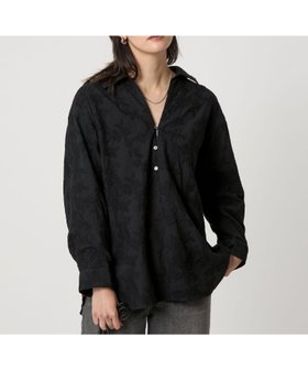 【ユナイテッドアローズ/UNITED ARROWS】のジャガード スキッパー ブラウス 人気、トレンドファッション・服の通販 founy(ファニー) ファッション Fashion レディースファッション Fashion for Women トップス・カットソー Cut & Sew Tops シャツ・ブラウス・オフィスカジュアル Elegant Blouses & Button-Ups 春 Spring 秋 Autumn スキッパー Skipper, Open Collar ストレート Straight, Straight Cut モチーフ Motif, Design Theme リラックス Relax, Relaxed Fit ワイド Wide, Wide Fit アウトレット Outlet / Clearance おすすめ Recommended / Our Picks |ID:prp329100004862852